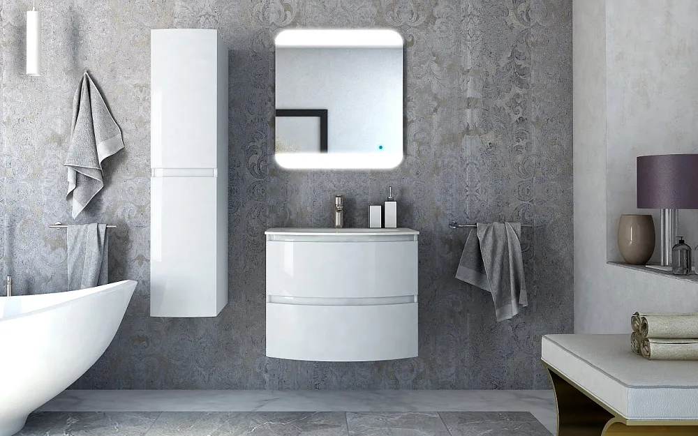 Мебельная раковина Cezares 50158 Bianco 70 см Sancos — официальный сайт