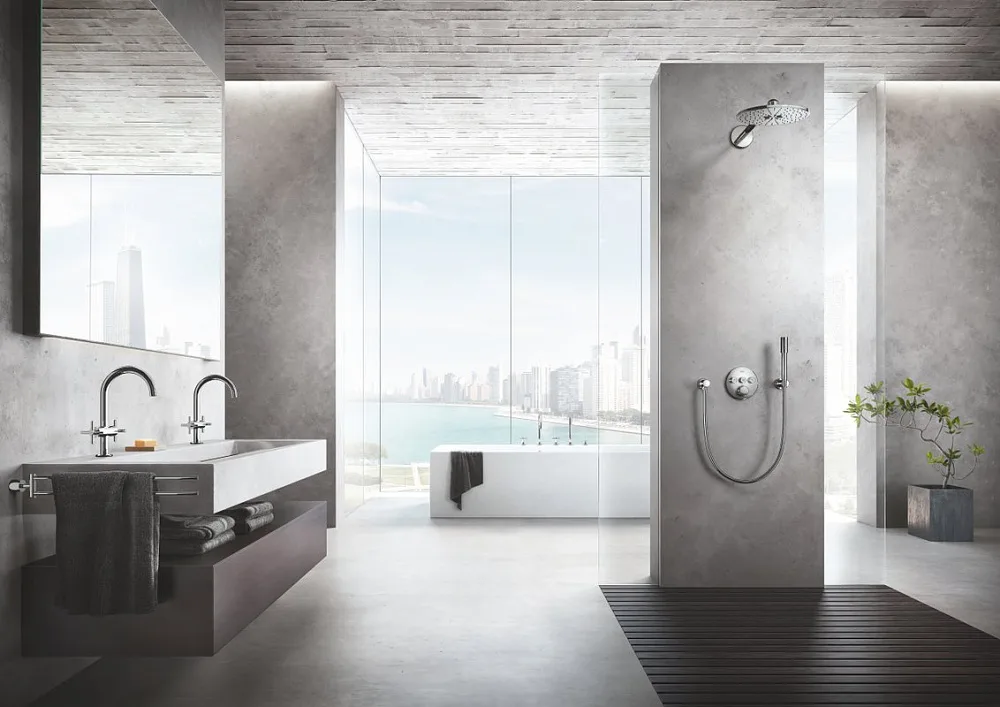 Полотенцедержатель Grohe Atrio New 40308003 хром Sancos — официальный сайт