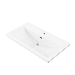 Мебельная раковина IDDIS Optima Home 407 80 глянцевая белая