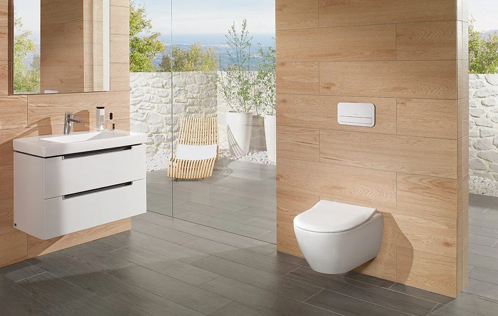 Унитаз подвесной Villeroy & Boch Subway 2.0 5614R201 Sancos — официальный сайт