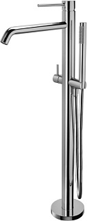 Напольный смеситель для ванны с душем Paffoni Light LIG032CR