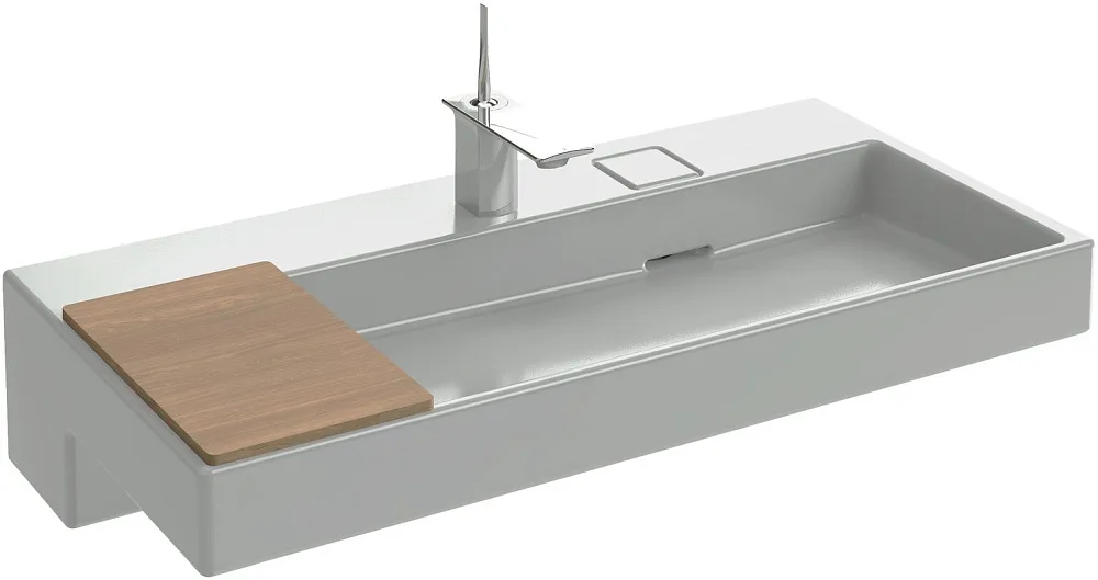 Мебельная раковина Jacob Delafon Terrace EXC9112 100 см с подсветкой Sancos — официальный сайт