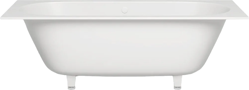 Ванна из искусственного камня Salini Ornella Axis S-Sense 180x80 см, встраиваемая, белая, на ножках Sancos — официальный сайт