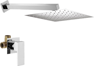 Душевой комплект Plumberia Selection Tag KITTG01CR С ВНУТРЕННЕЙ ЧАСТЬЮ, хром