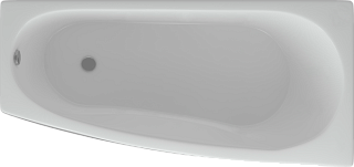 Акриловая ванна AQUATEK Пандора PAN160-0000039 R 160x75 см, угловая, правая, пристенная, белая