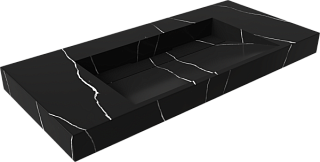 Раковина Armadi Art Flat Nero Marquina 100