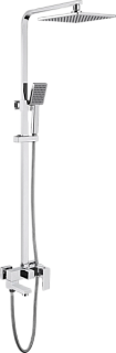 Душевая стойка Abber Daheim AF8216, хром