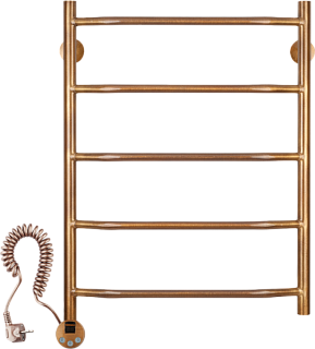 Полотенцесушитель электрический Secado Агата 1 50x60 бронза, L