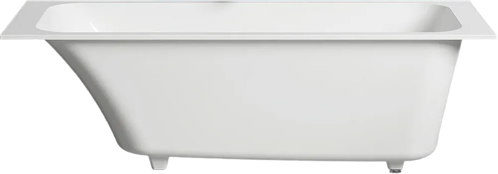Ванна из искусственного камня Salini Orlanda 180x80 см, встраиваемая, белая, на ножках Sancos — официальный сайт