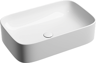 Накладная раковина Ceramicanova Element CN6053 белая глянцевая