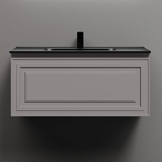 Тумба с раковиной Sancos Very 90 doha soft, раковина CN7002MB