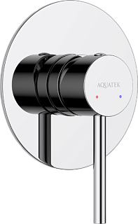 Встраиваемый смеситель AQUATEK Европа AQ1366CR С ВНУТРЕННЕЙ ЧАСТЬЮ, хром