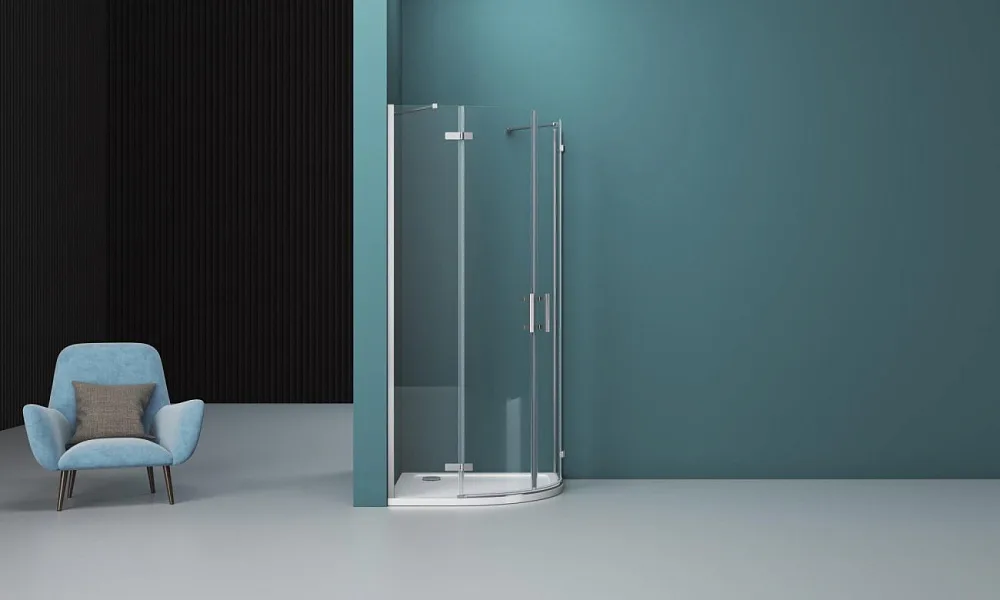 Душевой уголок BelBagno Kraft R-2-90-C-Cr Sancos — официальный сайт