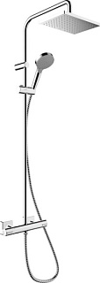 Душевая стойка Hansgrohe Vernis Shape 26286000 Showerpipe 230 1jet, с термостатом, хром