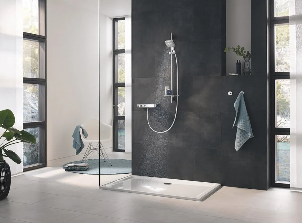 Душевая лейка Grohe Rainshower SmartActive 26550000 Sancos — официальный сайт