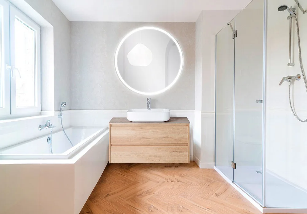 Зеркало круглое BelBagno SPC-RNG-800-LED-TCH Sancos — официальный сайт