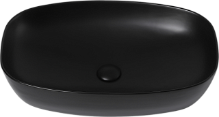 Накладная раковина Abber Rechteck AC2206MB матовая черная