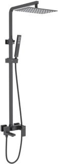 Душевая стойка AQUATEK Либра AQ2640MB, матовая черная
