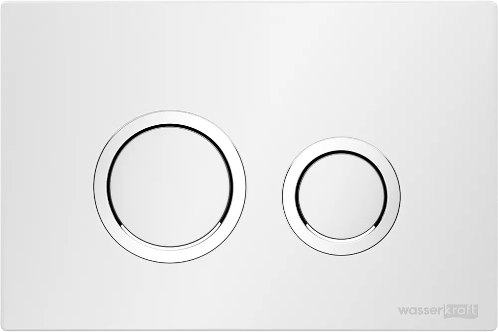 Система инсталляции для унитазов Wasserkraft Glan 66TLT.010.ME.WH.WH01, с кнопкой смыва белой Sancos — официальный сайт