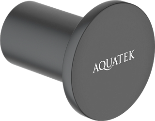 Крючок AQUATEK Лира AQ4401MB матовый черный