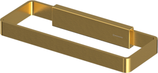 Полотенцедержатель WHITECROSS Cubo CU2458GLB брашированное золото