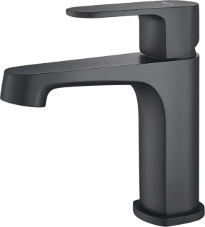 Смеситель для раковины AQUATEK Оберон AQ1210MB матовый черный
