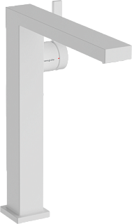 Смеситель для раковины Hansgrohe Tecturis E 240 Fine 73070700 матовый белый