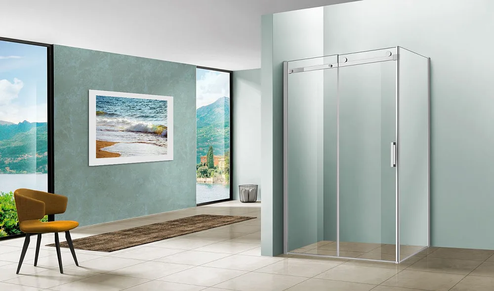 Душевой уголок Vincea Como VSR-1C9014CL 140х90 см, профиль хром Sancos — официальный сайт