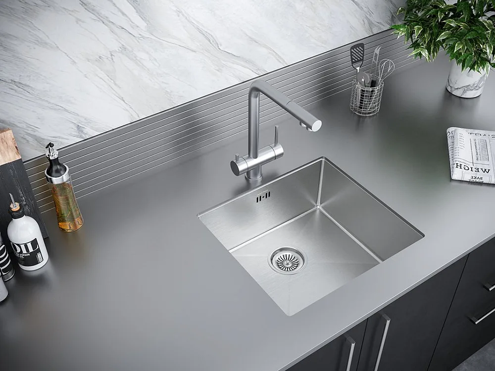 Смеситель для кухни Paulmark Skalen Sk213020-SS Sancos — официальный сайт