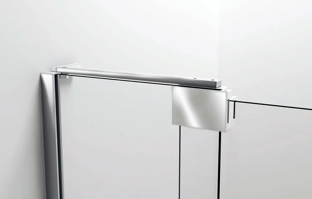 Душевая дверь в нишу Vincea Extra VDP-1E8090CL 80/90 см, стекло прозрачное, хром Sancos — официальный сайт