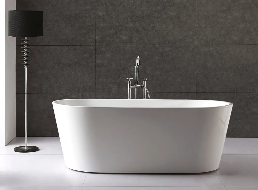 Акриловая ванна BelBagno BB202-1600-800 160x80 см, отдельностоящая, белая, овальная, на ножках, со с Sancos — официальный сайт