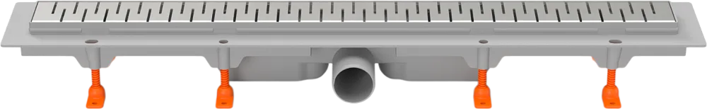 Душевой трап (лоток) MCH Chudej Medium CH1050/50M, 105 см, хром Sancos — официальный сайт