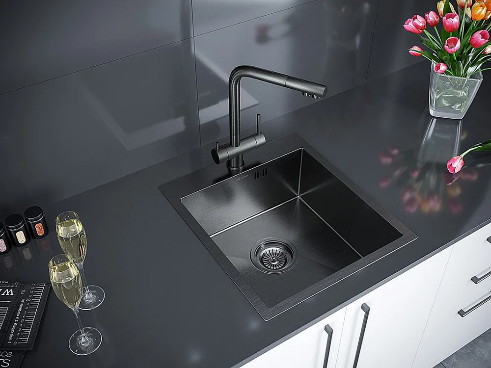 Смеситель для кухни Paulmark Skalen Sk213020-GM Sancos — официальный сайт