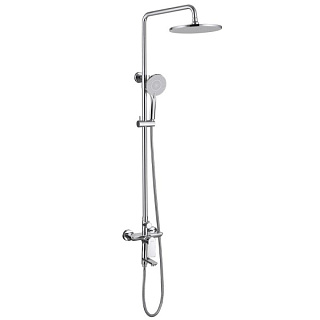 Душевая стойка Abber Weiss Insel AF8016N, хром