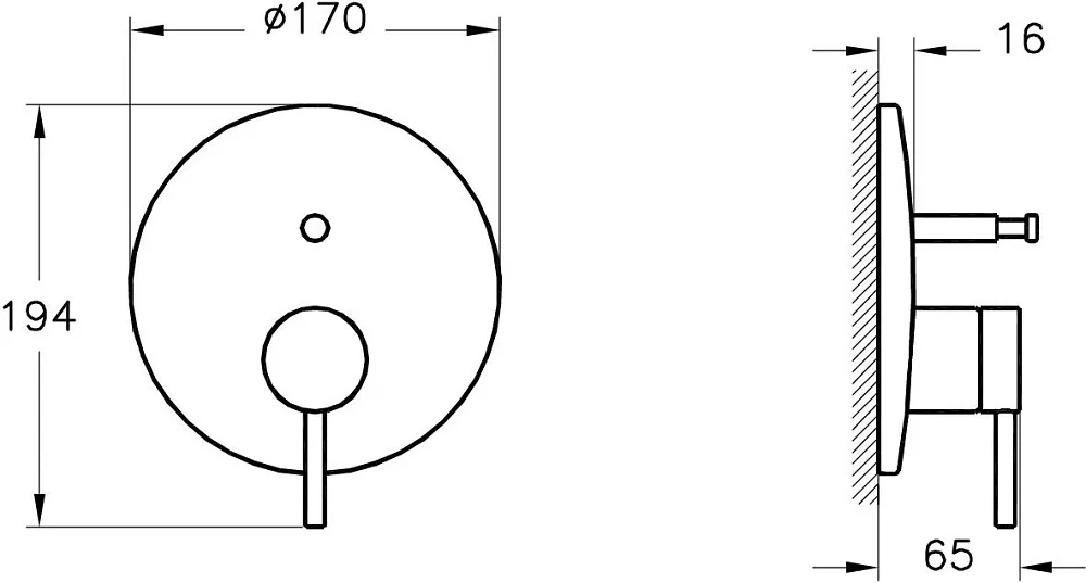 Душевой комплект VitrA Origin A4926636EXP, С ВНУТРЕННЕЙ ЧАСТЬЮ, матовый черный Sancos — официальный сайт