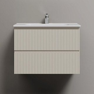 Тумба под раковину Sancos подвесная Snob R 70 Beige Soft SNR70CE