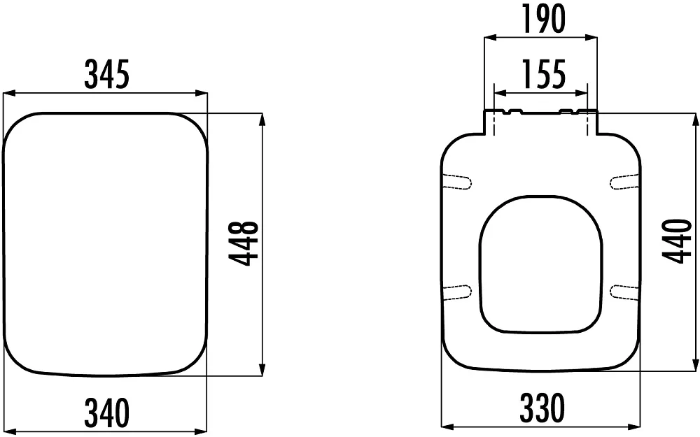 Крышка-сиденье Creavit Sphinx KC4010.01 с микролифтом Sancos — официальный сайт