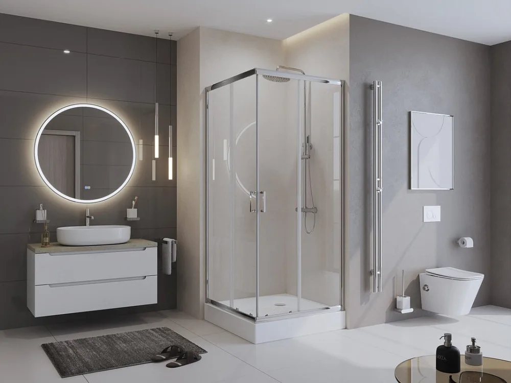 Поддон для душа BelBagno Tray 80х80 с сифоном Sancos — официальный сайт