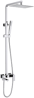 Душевая стойка AQUATEK Либра AQ2640CR, хром
