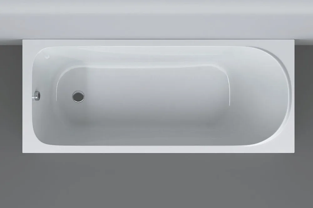 Акриловая ванна AM.PM Sense W75A-170-070W-KL 170x70 см, пристенная, белая Sancos — официальный сайт