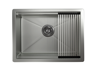 Мойка кухонная Granula Kitchen Space 6045U матовая сталь