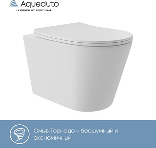 Унитаз подвесной Aqueduto Cone Plus CONT0220
