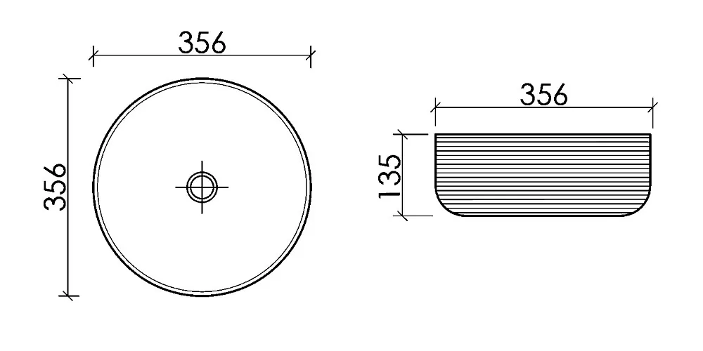 Накладная раковина Ceramicanova Element CN6073MB черная матовая Sancos — официальный сайт