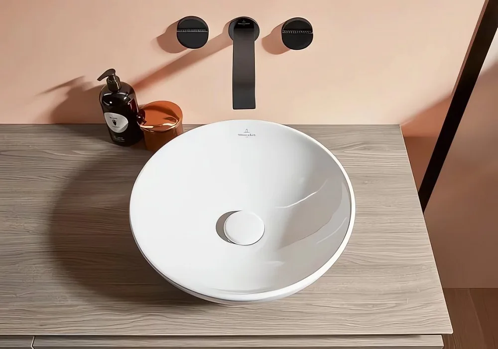 Накладная раковина Villeroy & Boch Loop & friends 4A450001 альпийский белый Sancos — официальный сайт