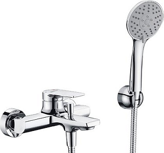 Смеситель для ванны с душем Wasserkraft Lopau 3201