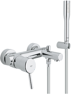 Смеситель для ванны с душем Grohe Concetto 32212001