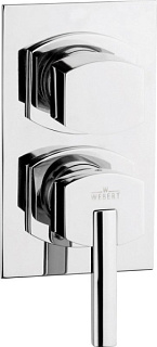 Встраиваемый смеситель Webert Azeta AZ860101015 С ВНУТРЕННЕЙ ЧАСТЬЮ, хром