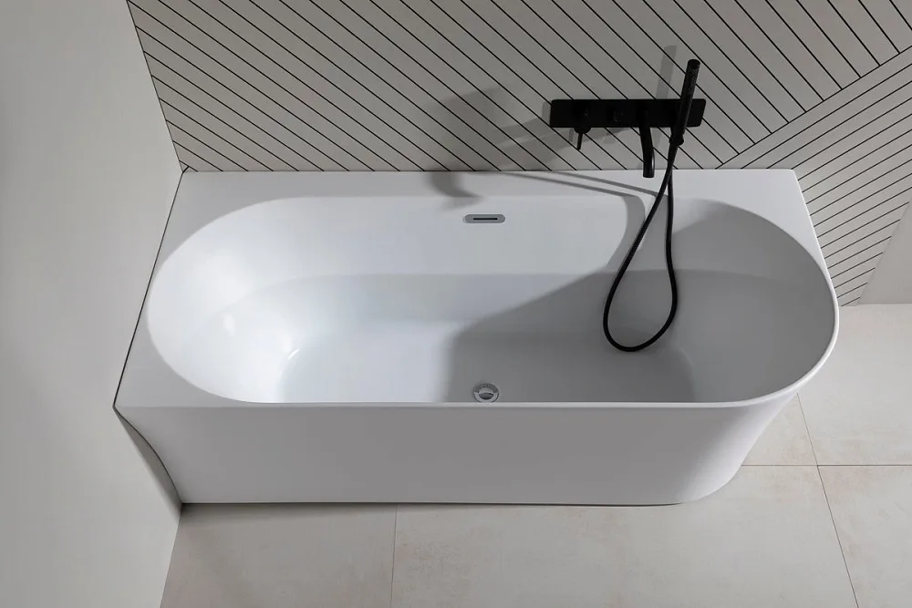 Акриловая ванна Allen Brau Priority 4 L 170x80 см, угловая, левая, пристенная, белая, асимметричная, Sancos — официальный сайт