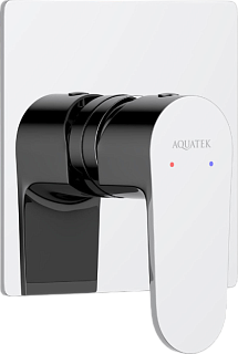 Встраиваемый смеситель AQUATEK Оберон AQ1266CR С ВНУТРЕННЕЙ ЧАСТЬЮ, хром