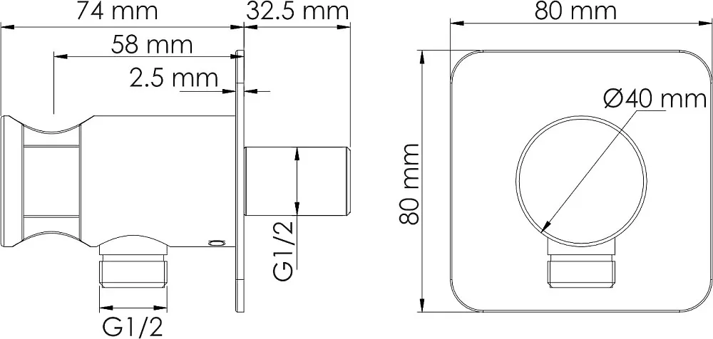 Гигиенический душ Wasserkraft Ems A7651.280.238.216 со смесителем, С ВНУТРЕННЕЙ ЧАСТЬЮ, золото Sancos — официальный сайт